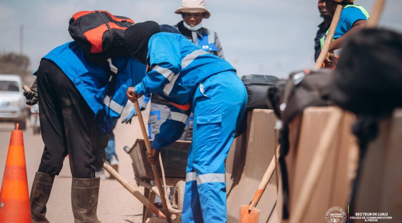 Secteur de Luilu : l’offensive propreté s’intensifie face au choléra